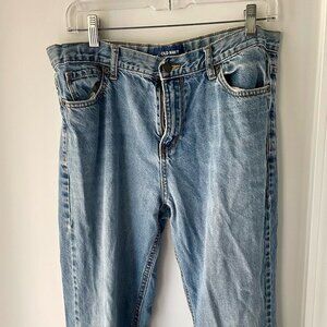 Old Navy boys jeans, straight leg, size 18 Husky Stretch
